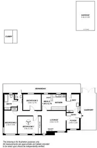Floorplan of Homely house listing, 4 Wingate Street, Greenacres SA 5086