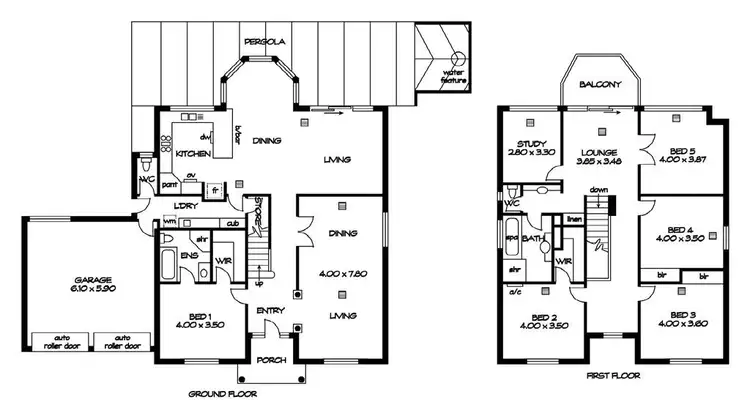 Floorplan of Homely house listing, 7 Charlson Rise (adj Chandlers Hill), Happy Valley SA 5159
