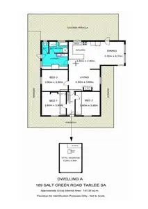 Floorplan of Homely house listing, 189 Salt Creek Road, Tarlee SA 5411