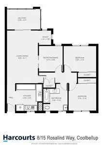Floorplan of Homely apartment listing, 8/15 Rosalind Way, Coolbellup WA 6163
