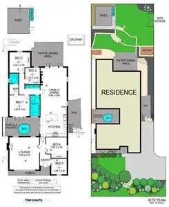 Floorplan of Homely house listing, 14 Barndoo Street, Hallett Cove SA 5158