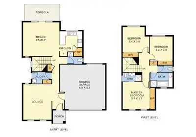 Floorplan of Homely unit listing, 12/2 Dixon Court, Boronia VIC 3155