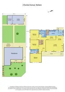 Floorplan of Homely house listing, 2 Dunloe Avenue, Norlane VIC 3214