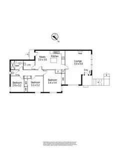 Floorplan of Homely house listing, 3 Tara Court, Wantirna VIC 3152