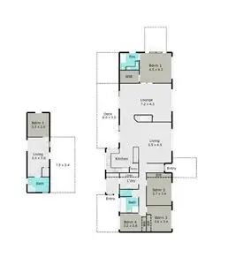 Floorplan of Homely rural property listing, 103 Slaughterhouse Road, Buninyong VIC 3357