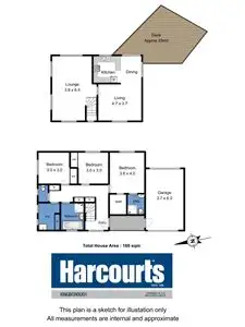 Floorplan of Homely house listing, 2 Honeysuckle Drive, Blackmans Bay TAS 7052