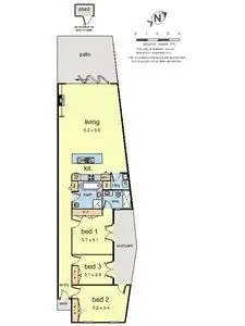 Floorplan of Homely house listing, 160A Dorset Road, Croydon VIC 3136