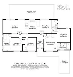 Floorplan of Homely house listing, 4 Lunar Court, Benowa QLD 4217