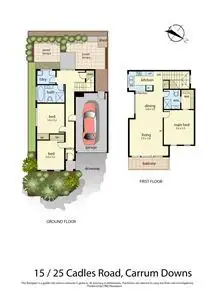 Floorplan of Homely unit listing, 15/25 Cadles Road, Carrum Downs VIC 3201