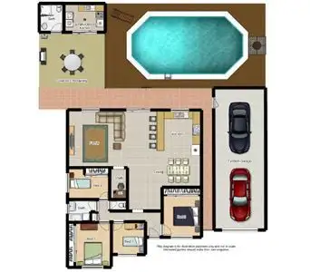 Floorplan of Homely house listing, 28 Northrop Street, Raby NSW 2566