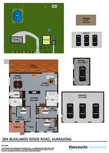 Floorplan of Homely house listing, 284 Blaxlands Ridge Road, Kurrajong NSW 2758