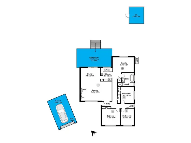 Floorplan of Homely house listing, 22 Corro Street, Aberfoyle Park SA 5159