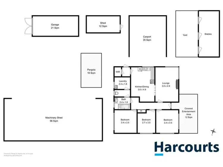 Floorplan of Homely house listing, 202 Eldon Road, Colebrook TAS 7027