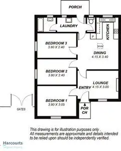Floorplan of Homely house listing, 47 Blight Street, Davoren Park SA 5113