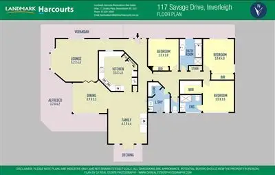 Floorplan of Homely house listing, 117 Savage Drive, Inverleigh VIC 3321
