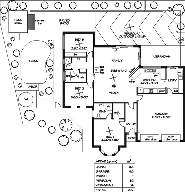 Floorplan of Homely house listing, 16 Trevor Avenue, Rostrevor SA 5073