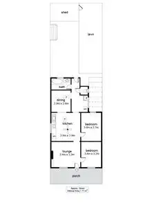 Floorplan of Homely house listing, 19 Liddon Place, Port Adelaide SA 5015