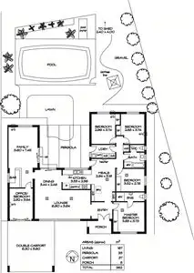 Floorplan of Homely house listing, 3 Clark Street, Wattle Park SA 5066