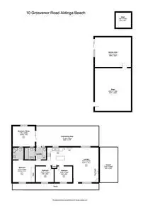 Floorplan of Homely house listing, 10 Grosvenor Road, Aldinga Beach SA 5173