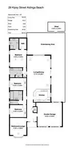 Floorplan of Homely house listing, 29 Kipsy Street, Aldinga Beach SA 5173