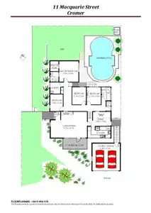 Floorplan of Homely house listing, 11 Macquarie Street, Cromer NSW