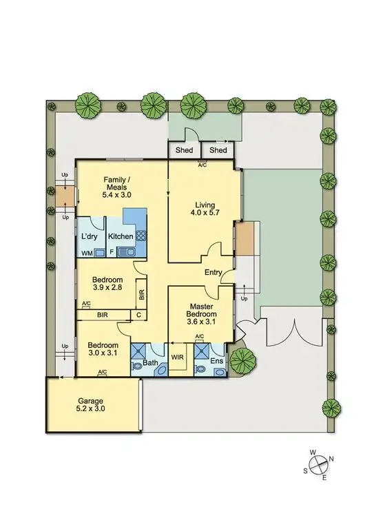 Floorplan of Homely unit listing, 3/1 Edna street, Mount Waverley VIC 3149
