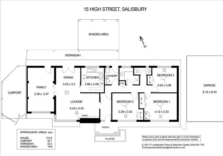 Floorplan of Homely house listing, 15 High Street, Salisbury SA 5108