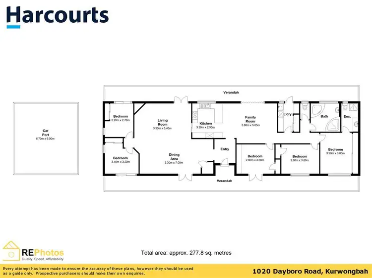 Floorplan of Homely rural property listing, 1020 Dayboro Road, Kurwongbah QLD 4503