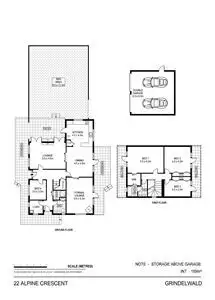 Floorplan of Homely house listing, 22 Alpine Cres, Grindelwald TAS 7277