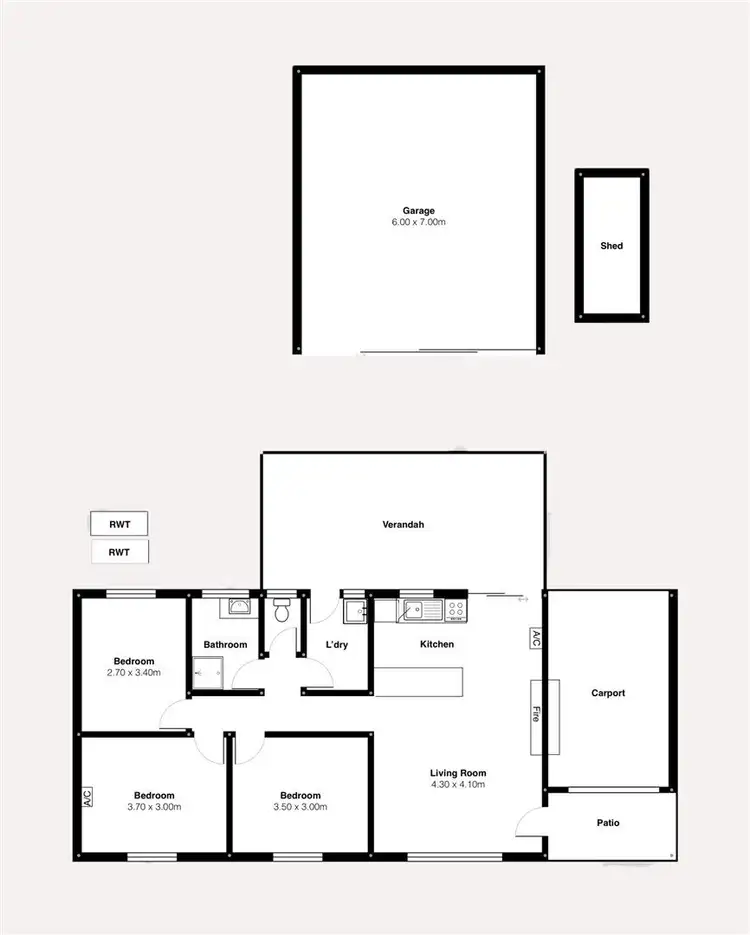 Floorplan of Homely house listing, 56 Colman Road, Goolwa South SA 5214