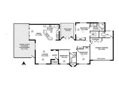 Floorplan of Homely house listing, 21 Duggan Avenue, Glengowrie SA