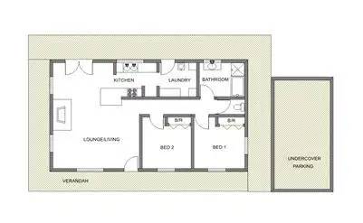 Floorplan of Homely house listing, 114 Coxs Road, Red Hills TAS 7304