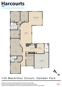 Floorplan of Homely house listing, 149 Macarthur Circuit, Camden Park NSW 2570