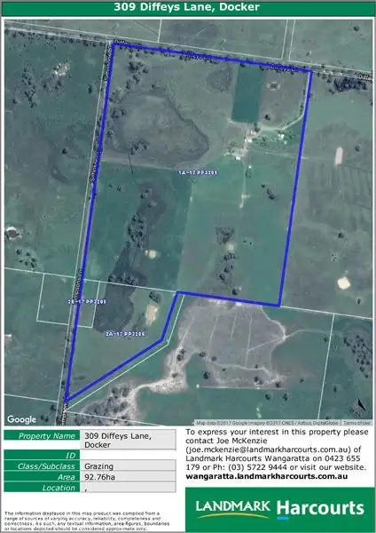Floorplan of Homely rural property listing, 309 Diffeys Lane, Docker VIC 3678