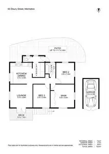 Floorplan of Homely house listing, 58 Elbury Street, Mitchelton QLD 4053