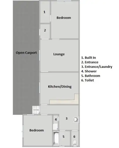 Floorplan of Homely house listing, 18 Selby Street, Queenstown TAS 7467