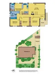 Floorplan of Homely house listing, 7 Philip Street, Vermont VIC 3133