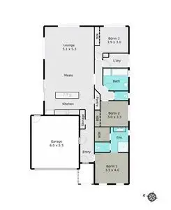 Floorplan of Homely house listing, 34 Grand Junction Drive, Miners Rest VIC 3352