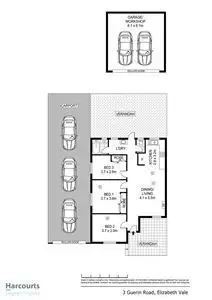 Floorplan of Homely house listing, 3 Guerin Road, Elizabeth Vale SA 5112