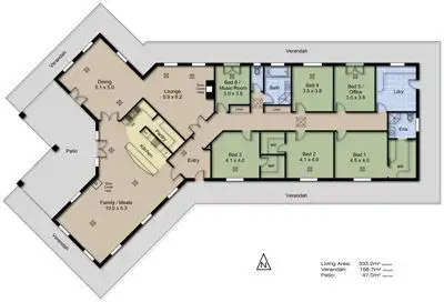 Floorplan of Homely house listing, 160 Smith Road, Kersbrook SA 5231
