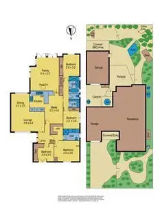 Floorplan of Homely house listing, 14 Ritz Street, Vermont South VIC 3133