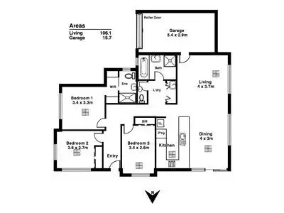 Floorplan of Homely house listing, 14A Lincoln Avenue, Sturt SA 5047
