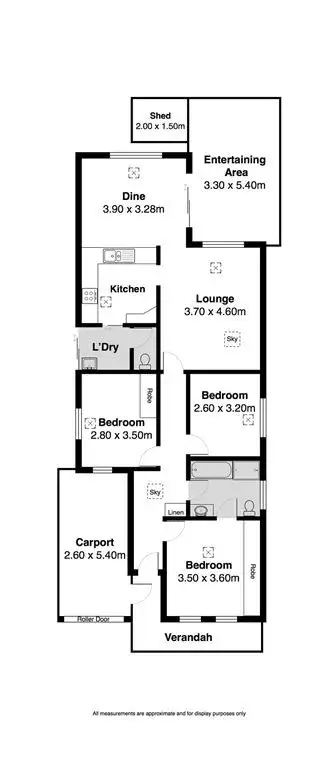 Floorplan of Homely house listing, 14A Baronet Street, Goolwa SA 5214