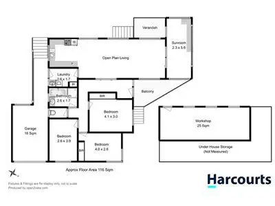 Floorplan of Homely house listing, 7 Dover Court, Howrah TAS 7018