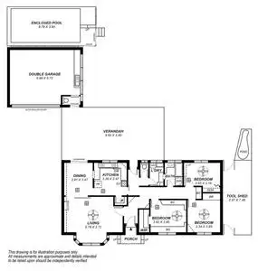 Floorplan of Homely house listing, 11 River Glen Drive, Windsor Gardens SA 5087