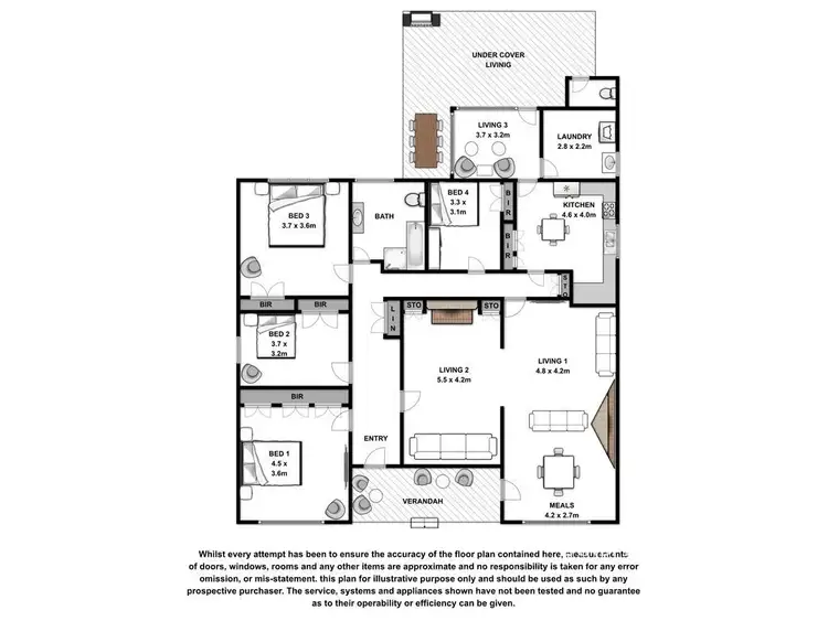 Floorplan of Homely house listing, 277 Gray Street, Hamilton VIC 3300