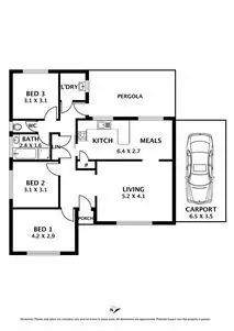 Floorplan of Homely house listing, 17 Landsborough Drive, Sunbury VIC 3429