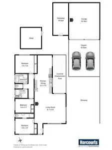Floorplan of Homely house listing, 3 Creed Court, Brighton TAS 7030