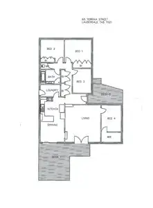Floorplan of Homely house listing, 65 Terrina Street, Lauderdale TAS