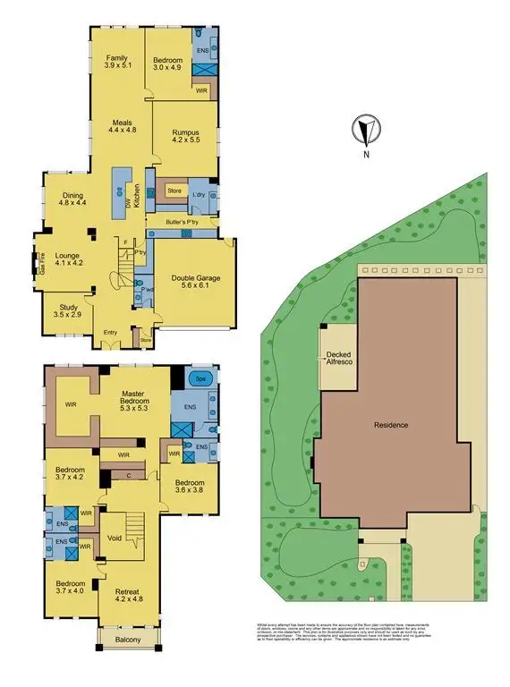Floorplan of Homely house listing, 10 Amber Grove, Mount Waverley VIC 3149